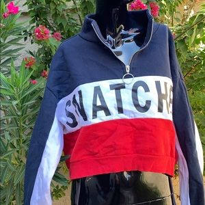 Snatched crop hoodie